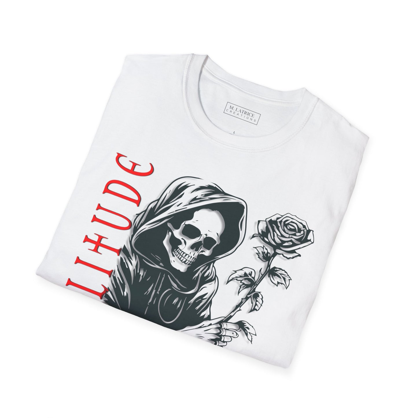 Gothic Solitude Graphic T-Shirt for Unisex - Perfect for Halloween and Everyday Wear