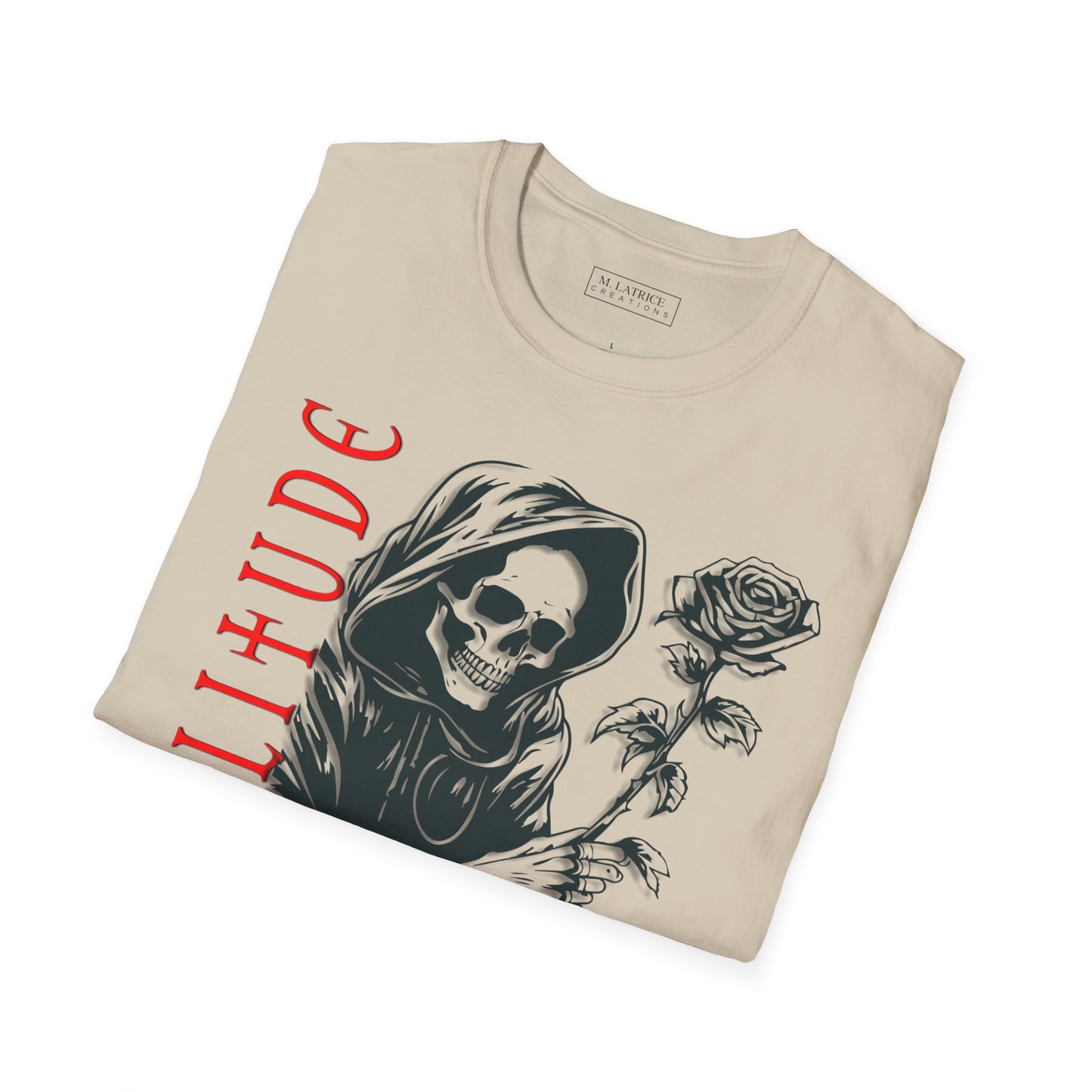 Gothic Solitude Graphic T-Shirt for Unisex - Perfect for Halloween and Everyday Wear